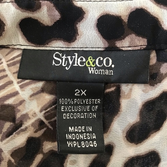 Animal Print Tunic - Picture 4 of 7